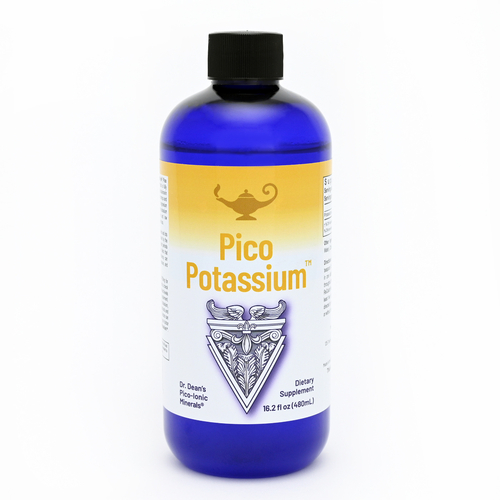 Pico Potassium - Roztok draslíka | Piko-ionový tekutý draslík Dr. Deanovej - 480ml