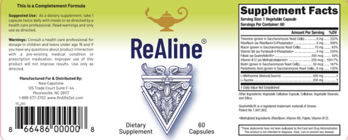 ReAline - B-Vitamíny Plus - 60 Kapsúl