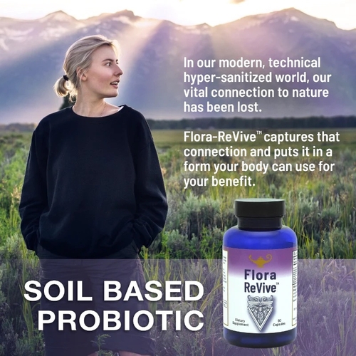Flora ReVive - Probiotikum s výťažkami z rašeliny - Kapsule